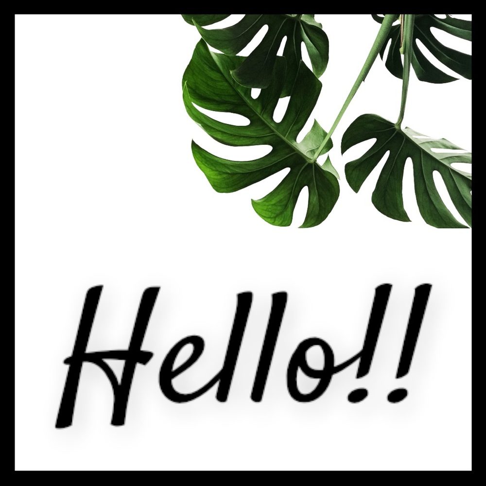It's nice to meet you!
